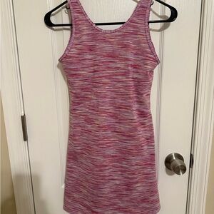 Athleta Purple and pink girls sz large Dress